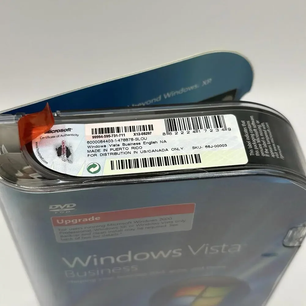 Microsoft Windows Vista Business - Upgrade DVD (66J-00003)